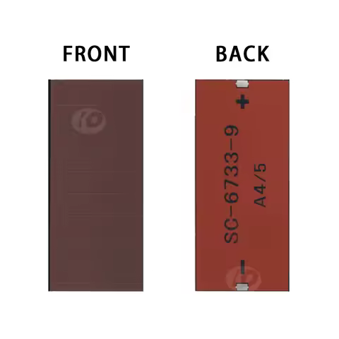 67×33mm 3.3V 15.5μA 9Cells Indoor Dim Light Amorphous Solar Cells Solar Panels Solar Cells Thin Film