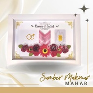 Dowry uk 24x34| 3d Wedding Dowry Frame | Custom Modern Simple Dowry | Acrylic Dowry | Dowry brush | 