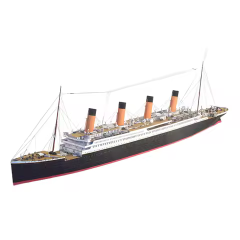 British Titanic Ship Puzzle Paper Model Kit Education Home Decoration