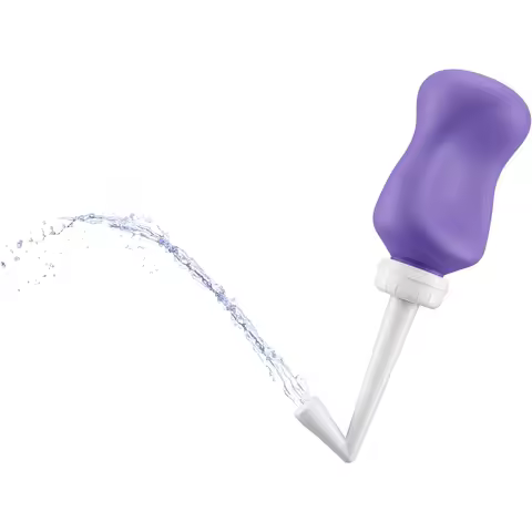 Reusable Enema Irrigator Enema Bulb Syringe Anal Douche Cleaner Enema Colon Cleanse Feminine Hygiene