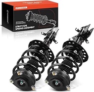 A-Premium Front Pair (2) Complete Strut and Coil Spring Assembly Compatible with Nissan NV200 2013-2020 &amp; Chevrolet City Express 2015-2018, Driver and Passenger Side, Replace# 18920030, 18920029
