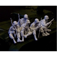 Yuánmōjū GK 1/35Resin model U.S. Army tank soldiers Unpainted model figure 595R