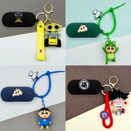 For Sony WF-C700N Case Cartoon Crayon Shin-chan Keychain Sony WF-C700N Silicone Soft Case Cute Baseb