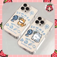 SUMMER ANIMAL ANGEL EYE PRINTING case oppo realme 7 c71 5g a5x a17 8 7 4g a57 2022 a58 4g a15 a16 a1