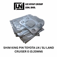 SHIM KING PIN TOYOTA LN / BJ LAND CRUISER 0 (0.20MM)