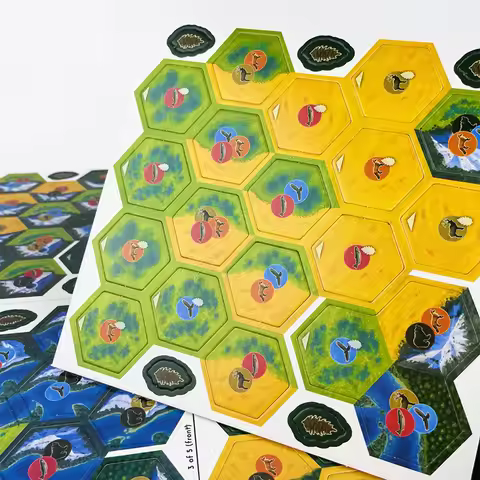 Cascadia Board Game Strategic Competitive for 1-4 Players Create Harmonious Ecosystem English Family