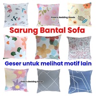 KATUN (COVER ONLY) 40x40 cm Minimalist Aesthetic Sofa Cushion Cover Premium Embossed Cotton