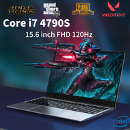 ASUS Laptop i7 4790S Gaming Laptop 15.6 Inch FHD 120Hz RAM12/16GB SSD 256GB/512GB/1TB Windows 11 System Two Year Warranty