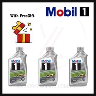 MOBIL 1 0W20 API-SN Fully Synthetic Engine Oil ( 3QT/2.84L ) Dexos (3 Bottles)
