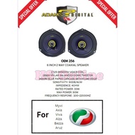 Adams Digital OEM-256 6 Inch 2 Way Coaxial Plug &amp; Play Speaker For Perodua Myvi/Axia/Alza/Bezza/Viva/Aruz