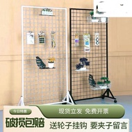 Iron Grid Shelf Grid Shelf Ornament Storage Rack Vertical Barbed Wire Kindergarten Works Display She