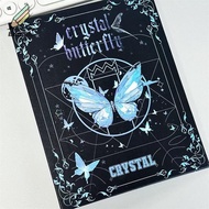 EduElite Binder Album ảnh phim hoạt hình bướm loạt A5 rời Album photocard Bộ sưu tập sách nhỏ lưu tr