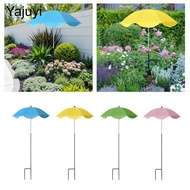 Yajuyi SiaBiced Outdoor Plant Umbrella, Plant Shade Cover, Flower Side, Lightweight Garden Shade