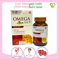 Omega 369 Sanofrance - Supports To Reduce cholesterol In The Blood, Enhance Heart Health, Improve Eyesight
