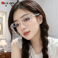 SUNQIN Anti Blue Light Glasses Reading Glasses Woman Presbyopia and Myopia Glasses With Degree Spect
