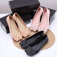melissaˉHigh Quality Original Flat Ballet Shoes Early Spring Soft Bottom Women's Shoes New Non-Slip Women's Single Shoes Sandals Gel Shoes