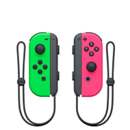 Nintendo Switch Joy-Con 控制器 左右手套組 粉紅綠