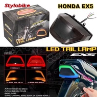 EX5 DREAM HI POWER TAIL LAMP LED TST DESIGN PLUG AND PLAY EX5 LAMPU BELAKANG LED HIGH HEAD LAMP BRAK