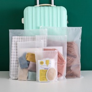 【SG Seller】Waterproof Travel Zip Storage Bag Large Clothes Organizer Small Cosmetic Pouch Toiletries