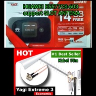 [Mifi+Antena] HUAWEI E5577Cs-603 UNLOCK All Operator + Yagi Extreme 3 Modem Wifi Free Kuota 14gb
