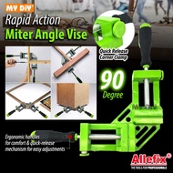 MYDIYHOMEDEPOT - ALLEFIX QUICK RELEASE CORNER CLAMP WOOD CLAMP 90 DEGREE / WOOD WORKING CLAMP QUICK JAW RIGHT ANGLE FOR WELDING WOOD WORKING PHOTO FRAMING