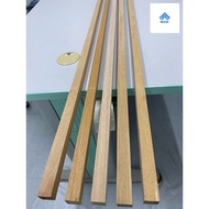 Balau Solid Kayu 1" X 1" X 3 FT (S4S) - Ketam
