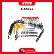 Drill Bit Set Power Drill Bit Set Cordless Drill Bit Set Screwdriver Full Bit Set ATSSB