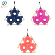 Dovewill Portable Bag for Golf Balls with Clip, Stores 3 Golf Balls for Driving Range