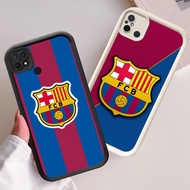YS-5 FC Barcelona Logo Soft Silicone Casing for Xiaomi Redmi 9C 11A 12C 10C NFC poco C55 C31