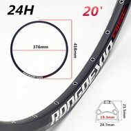 【SUFA】20 inch mountain bike wheel rim 24/28/32/36 hole double disc wheel rim