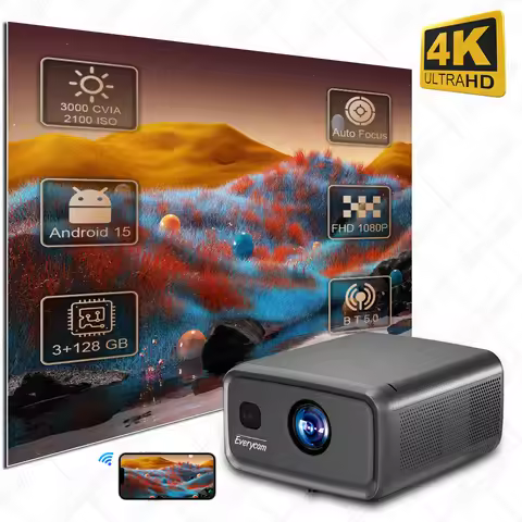 1080P 4K Projector Auto Focus 3D Home Theater Video Proyector 4K Projecteur Android 4k Projector