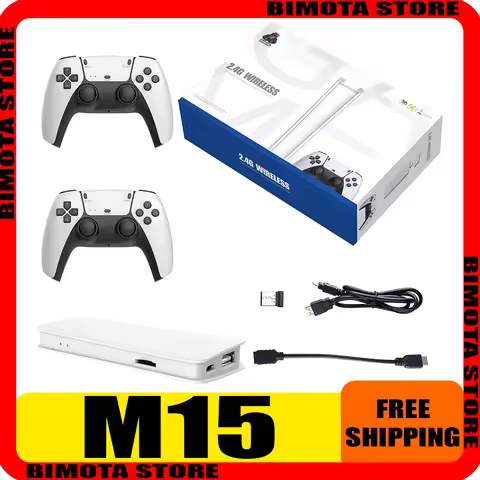 M15 family PSP mini home TV game console wireless U Bao 2.4G high definition 4KHDMI TV game console 
