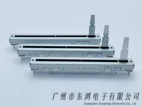 1 pcs 3000CD Speed Lever Alps 7.5 cm long straight-slide fader B50k potentiometer with a midpoint of