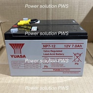 Ups Battery Toy Car Motorcycle Battery Dry Battery Vrla 24v 7AH / Battery Yuasa NP7-12 + Press + Jum