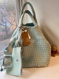 【Sunny Buy 精品館】◎現貨◎ Steve Madden 薄荷綠色編織包 附零錢包 活動背帶