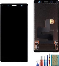 New Replacement LCD Screen Compatible with Sony Xperia XZ2 Compact/Mini H8324 H8314 LCD Touch Screen Display Assembly with Tools