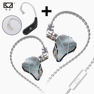 KZ ASX Earphones Add KZ AZ09 HD Module C Pin Bluetooth 5.4 Dual Channel Monitor Cable Noise Cancelli