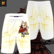 Trendy 3D Anime | Full Prints + Quick-Drying, Unisex Euro/Japanese-Korean, Versatile bB5cC7d