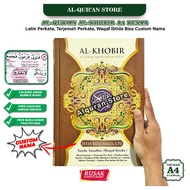 ORIGINAL Al-Quran Al-Khobir Size (A5 & A4), Al-Quran A5 & A4 Tajweed Color Translation Transliterati