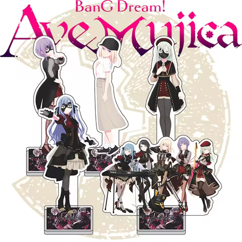 SD BanGDream Ave Mujica Doloris Mortis Timoris Amoris Oblivionis Sakiko Togawa Kawaii Acrylic Stand