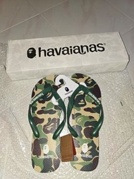 全新 A Bathing Ape BAPE x Havaianas Slippers 拖鞋