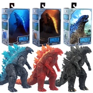 Godjira กับ King Kong ตุ๊กตาขยับแขนขาได้ Atomic breath Godzilla Figurine dinosaur Monster King of Monsters PVC ตุ๊กตาเด็กของเล่นไดโนเสาร์