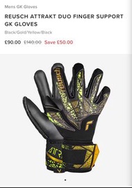 龍門手套 Reusch Attrakt Duo Finger Support GK Gloves