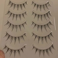 8.8 What A Love Super Long Little Devil False Eyelashes Transparent Stalk Comic Eyes Barbie Long Eur