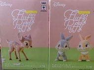 絕版 Banpresto Disney fluffy puffy 小鹿班比 桑普 絨毛面Figure 日版