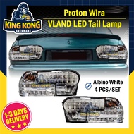 VLAND PROTON WIRA 1992 LED TAIL LAMP LIGHT LAMPU BELAKANG ALBINO WHITE READY STOCK