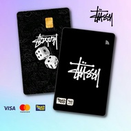 STUSSY - TOUCH N GO STICKER CARD / ATM CARD STICKER COVER, TNG CARD, ATM CARD