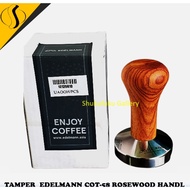 TAMPER EDELMANN COT-58 ROSEWOOD HANDL/COFFEE TAMPER ROSEWOOD HANDLE 58MM