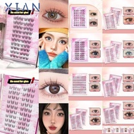 XIANEE Manga Lashes, Multiple Styles Anime Cosplay Segmented False Eyelashes, Beautiful With Jelly G