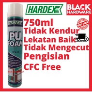 Black Hardware Hardex Filler Pu Foam Insulated Seal Sealer Gap Mounting Spray Cement Wall Repair Cat